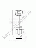 MTR1D Mottura/91x16,3 ф4,9(DV479)
