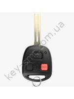 Ключ Lexus LX470, GX470, 315 Mhz, HYQ1512V, 4D-68, 2+1 кнопки, лезвие TOY40 /D