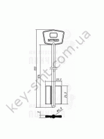 MTR2D Mottura/133x24.9 ф4,9 (DV478)