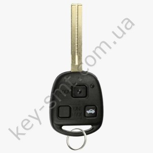 Ключ Lexus LX470, LS430, RX300, RX330, RX350, RX400, SC430, 433 Mhz, 4C, 3 кнопки, лезвие TOY40 /D