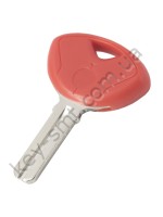 Корпус ключа с местом под чип BMW, тип 2 красный /D