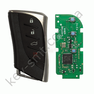 Ключ універсальний Smart KD TIB02-4 для Lexus 8A 4but Keydiy SUV