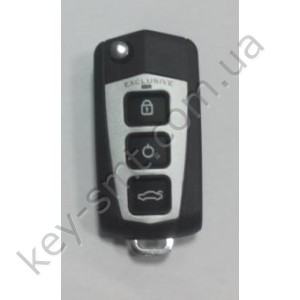KIA Корпус выкидного ключа с 3 кнопками Exllusive (51682)i