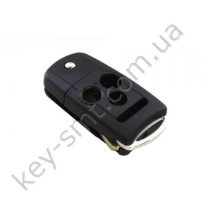 Корпус выкидного ключа Acura 3+1 кнопки, лезвие HON66 /D