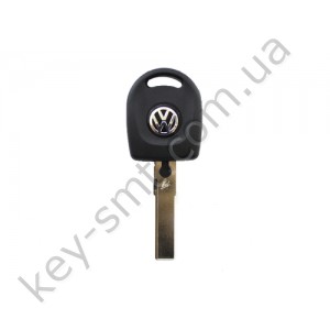 Корпус ключа с местом под чип Volkswagen, лезвие HU66, с подсветкой /D
