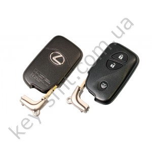 Смарт ключ Lexus GS300, IS220/ 250, LS460, 433 Mhz, 14AAC Pg1:D4, ID4D, 3 кнопки /D