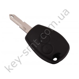 Корпус ключа Renault Kangoo, Modus и другие, 2 кнопки, лезвие NE72 /D