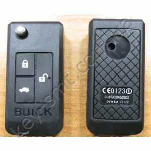 Buick Корпус выкидного ключа 3 кнопки(Bu-1)D