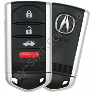 Корпус смарт ключа Acura TL, ILX и другие, 3 кнопки, тип 2 /D