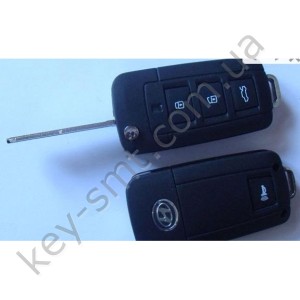 HYUNDAI(КIA) Корпус выкидного ключа 3 кн.+сиг. кор. 5 HYN11 (01.02.03/10/25)