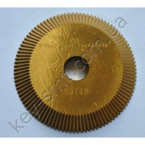 Фреза угловая HSS Ti(Ф70х7,3хФ12,7x100Tx40) /Raise/