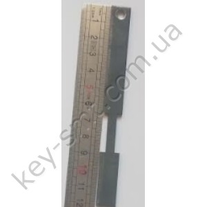 Реечный обратный 3х12мм сталь обратный