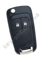 HU100R02/Silca-ключ с платой и чипом/OPEL ID-46 433 Mhz 2 кнопки (Advanced Diagnostics)