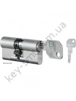 Цилиндр EVVA EPS DZ(27x31)ключ/ключ никель 3 ключа