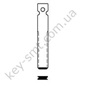 HU83T  /Лезвие-Silca/сильвер-никель