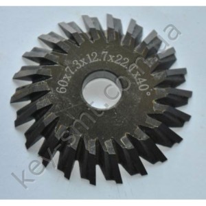 Фреза угловая с Carbide вставками (Ф60х7,3хФ12,7x22Tx40) /Raise/