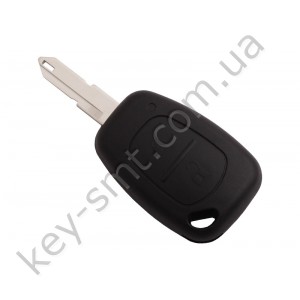 Корпус ключа Renault Master, Kangoo и другие, 2 кнопки, лезвие NE73 /D