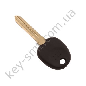 Корпус ключа с местом под чип Hyundai Elantra, Hyundai Genesis, Hyundai Santa Fe и другие, лезвие HYN14, с лого /D