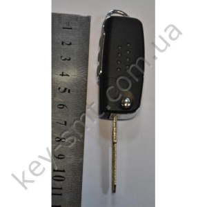 VW Корпус выкидного ключа 3 кн динамический VO AHP (с платой)(77557)I