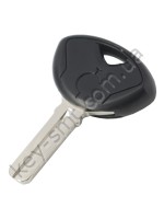 Корпус ключа с местом под чип BMW, тип 2 черный /D