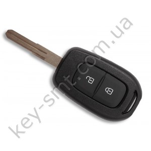 Корпус ключа Renault Symbol, Trafic, 2 кнопки, лезвие HU179 /D