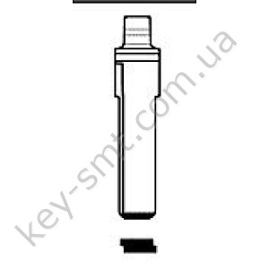 HU103T  /Лезвие-Silca/сильвер-никель