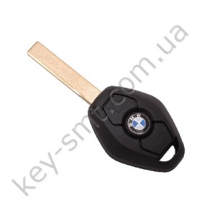 Корпус ключа Bmw 3-series, 5-series, 6-series, X-5, 7-Series, Z-series и другие, 3 кнопки, лезвие HU92 /D