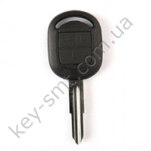 Корпус ключа Chevrolet Lacetti, 3 кнопки, лезвие DWO4R /D