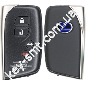 Смарт ключ Lexus LS460, LS600H, 315 Mhz, HYQ14ACX Pg1:98, G-chip, 3+1 кнопки /D