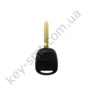 Корпус ключа Toyota Caldina, Estima, 2 кнопки, лезвие TOY43 /D