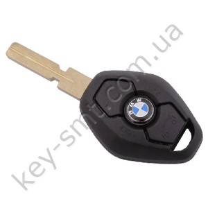 Корпус ключа Bmw 3-series, 5-series, 7-series, Z-series и другие, 3 кнопки, лезвие HU58 /D