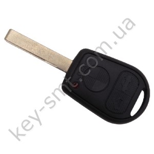 Корпус ключа Bmw 3-series, X-series, Z-Series и другие, 3 кнопки, лезвие HU92 /D