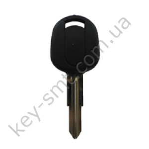 Корпус ключа с местом под чип Chevrolet, лезвие DWO4R /D