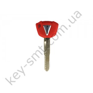 Корпус ключа с местом под чип KTM, красный /D