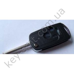 HONDA Корпус выкидного ключа 3 кн. PANIC (01.02.03/08/06)