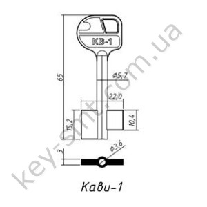 Каві-1 (жовтий)