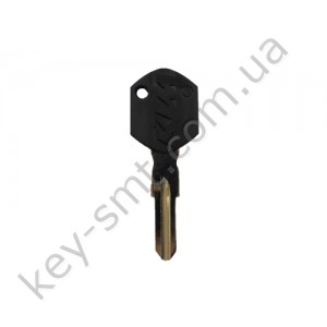 Корпус ключа с местом под чип KTM, чёрный /D