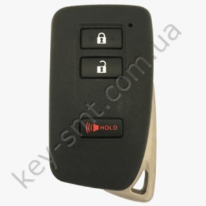 Смарт ключ Lexus NX200T, NX300H, 315 Mhz, HYQ14FBA Pg1:A8, H-chip, 2+1 кнопки /D