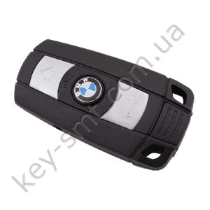 Корпус смарт ключа Bmw E-series, 3 кнопки, под аккумулятор /D