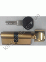 Циліндр R90 вороток-ключ (30*30) хром