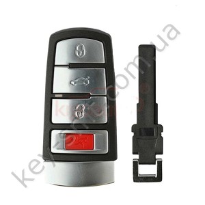 Лезвие смарт ключа Volkswagen Passat, CC, Magotan, HU66 /D
