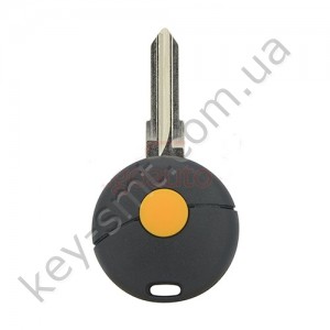 Корпус ключа Smart Sity Coupe, Crossblade, 1 кнопка, лезвие YM23 /D