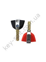 Корпус ключа с местом под чип BMW, тип 3 красный /D