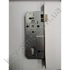 Корпус замка KALE врез.цил. 152/3MR (45мм) wb (никель) тех. упак.