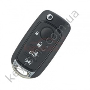 Корпус выкидного ключа Fiat 500X, Tipo, 4 кнопки, лезвие SIP22, тип 2 /D