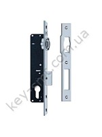 Корпус замка KALE врез.цил. узкопроф. 153/B (35mm) уз с защел никель б/цил