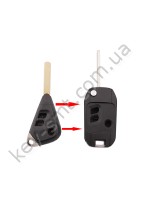 Корпус выкидного ключа Subaru Legacy, Outback и другие, 2+1 кнопки, лезвие DAT17, под переделку /D