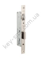 Корпус замка KALE врез.цил. узкопроф. 155/Р (30mm) никель б/ответ.планки