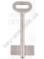 Мариуполь (74x12.2x28.2мм) (5.2мм)MRP1D(DV114) Желтый_ЦАМ-Силумин двухбородый 5,5мм (ходовой,круглая ручка)