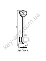 АО САМ-4 ЖЕЛТЫЙ /Длинный/ (101x14.3x22.6мм) (5мм)
